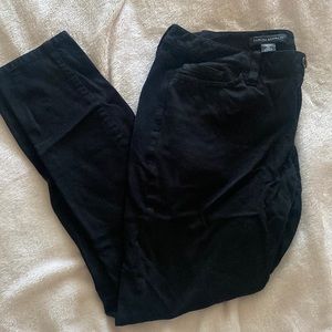 Banana Republic black skinny jeans. 2P
